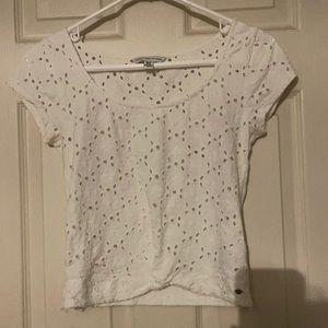 White American Eagle Shirt - xs